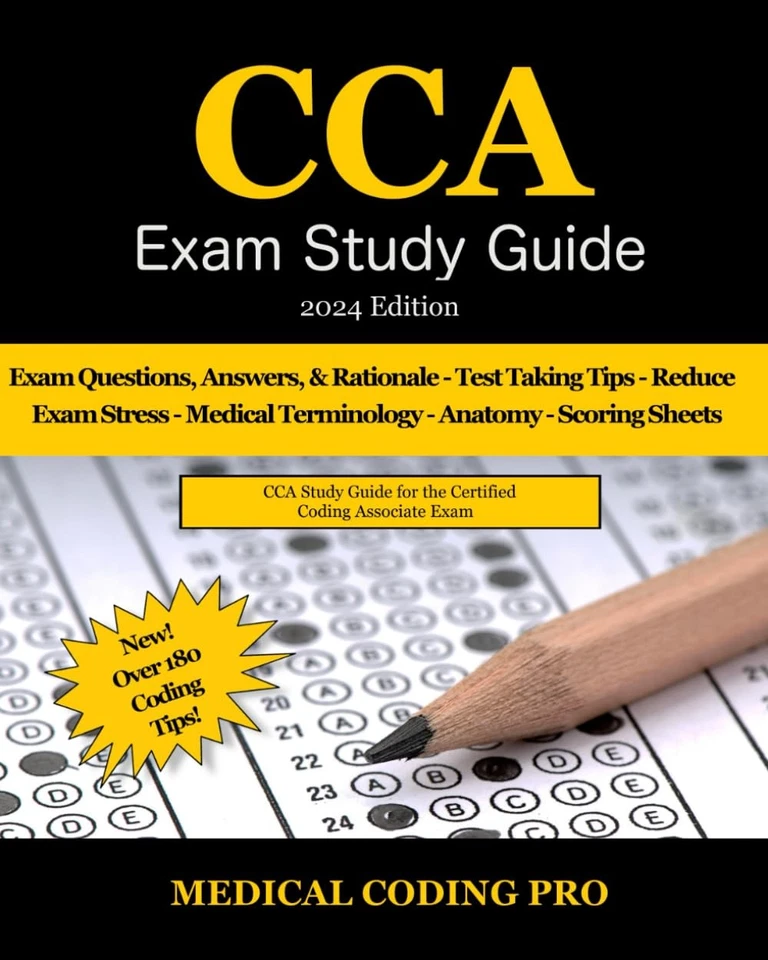 CCA Exam Study Guide - 2024 Edition by Medical Coding Pro - Image 1 of 1