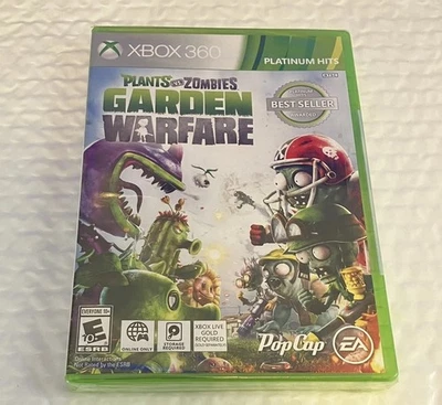 Plants vs. Zombies: Garden Warfare, Xbox 360 Juego Sellado de Fábrica Y24 Foto 1 de 3