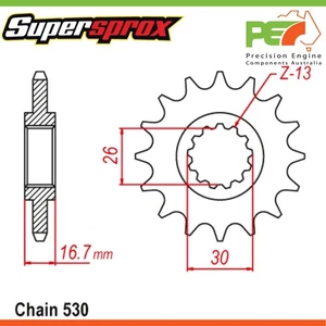 Nuevo kit de piñón delantero y trasero SUPERSPROX para HONDA CBR900RR 929 929cc - Imagen 1 de 4