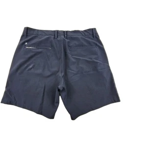 Primo Chino Shorts Herren 34 marineblau 7" Schrittlänge Stretch Polyester Elasthan Golf - Bild 1 von 8