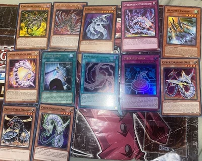 Yugioh ZANE TRUESDALE CYBERDARK  Chimera Keel  Cyber End Core - Image 1 of 2