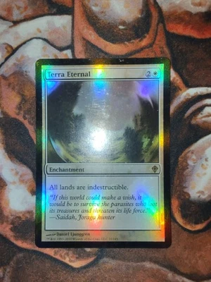 FOIL Terra Eternal Worldwake WWK MTG Magic the Gathering 1st Edition - Image 1 of 2