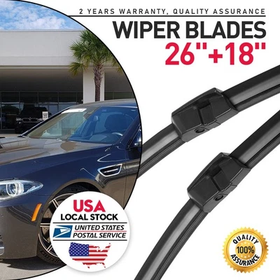 Limpiaparabrisas delantero 26" y 18" para BMW 535i GT 550i GT xDrive 2010-2017 Foto 1 de 4
