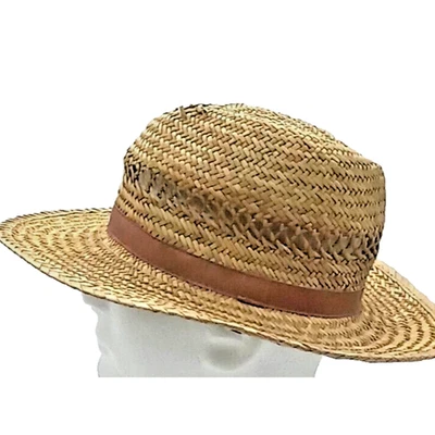 Sombrero DORFMAN PACIFIC Talla Pequeña Hecho a Mano Fibra Natural Ala Ancha Foto 1 de 4
