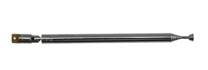 Antena látigo de acero TECSUN para receptor de radio PL606 - Imagen 1 de 2