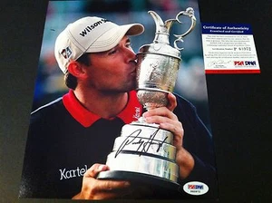 FOTO FIRMADA DE GOLF IRLANDA Padraig Harrington Irlanda 8x10 PSA/ADN - Imagen 1 de 2