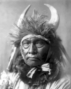Indian Chief Native American Indian, Old West 8x10 Photo 49 - Picture 1 of 2
