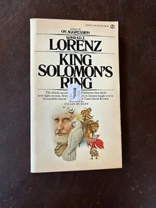 King Solomon's Ring by Konrad Z. Lorenz First Signet Printing 1972 Paperback - Picture 1 of 3