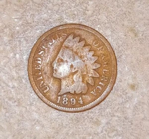 1894 Indian Head Penny Cent. See Pictures for Condition. - Picture 1 of 2