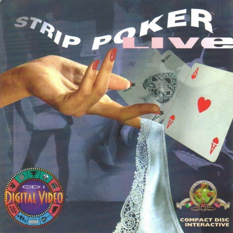 Philips CDi Game Games Game CD-i Strip Poker Live Magnavox