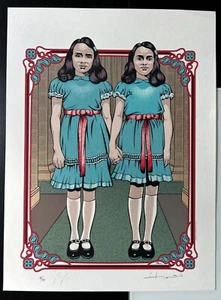 The Grady Twins Art Print 2012 by Justin Hampton ed:20 - Picture 1 of 2