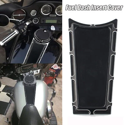 Motorcycle Dash Insert Cover For Harley Tour Electra Road Glide FLHS FLHTC FLTC Foto 1 de 4