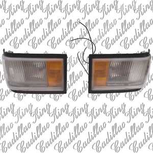 87 - 88 Cadillac DE VILLE Fleetwood FWD Turn Signal PARKING Lamp CORNERING PAIR - Bild 1 von 13