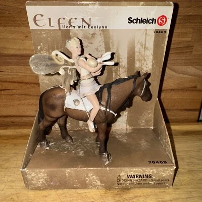 Figura Schleich ELFEN LLORIS MIT LEOLYNN todavía adjunta al paquete #70409 Foto 1 de 3