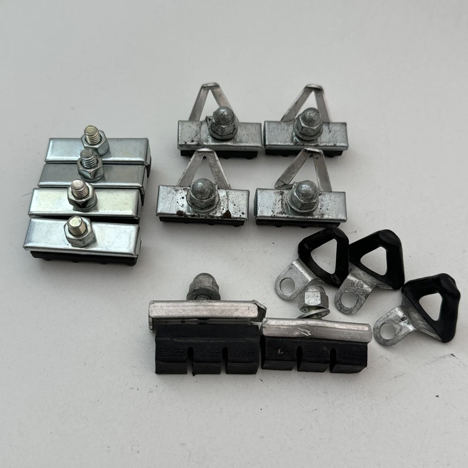 Lote de zapatas de freno vintage OG 80s Old School BMX guías negras A55 Foto 1 de 4