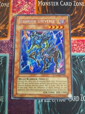 Yu-Gi-Oh! Exarion Universe DR04-EN243 Secret Rare Unlimited Near Mint - Image 1 of 4