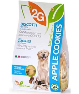 Galletas para perro GALLETAS DE MANZANA con pulpa de manzana real y sin azúcar 100% natural 350 g 2 - Imagen 1 de 1
