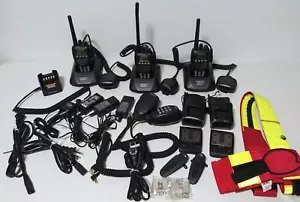 Lot of 3 Kenwood TK-2170 VHF FM Transceiver Radios w/Accessories Working Order - Picture 1 of 11