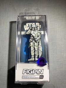 Boba Fett Prototype Armor Star Wars Pin - New - Disney Parks 2022 FiGPiN #645 - Picture 1 of 1