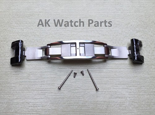 COLLEGAMENTI FIBBIA FIBBIA E FIBBIA CERAMICA 14 mm si adattano a cinturino bracciale fascia Chanel J12