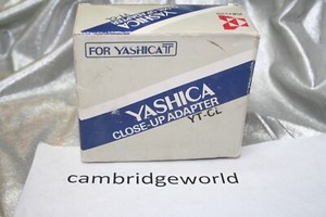 YASHICA BRAND CLOSE UP  LENS ADAPTER NEW in BOX for YASHICA T CAMERAS YT-CL