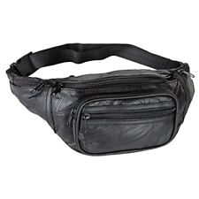  - Genuine Leather Lambskin Waist Bag Fanny Pack with RFID Protection, The 