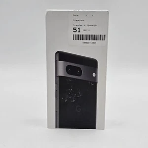 Google Pixel 7 GA03923-US 6.3" 128GB Obsidian Black Smartphone - Photo 1 sur 2