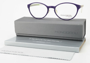 Okulary MONOQOOL LO50 70xs fioletowo-szare innowacyjne 3D tech przyjazne dla środowiska 51-18 135