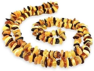 Halskette Chips echte Natursteine ca. 84 cm - Bild 1 von 67