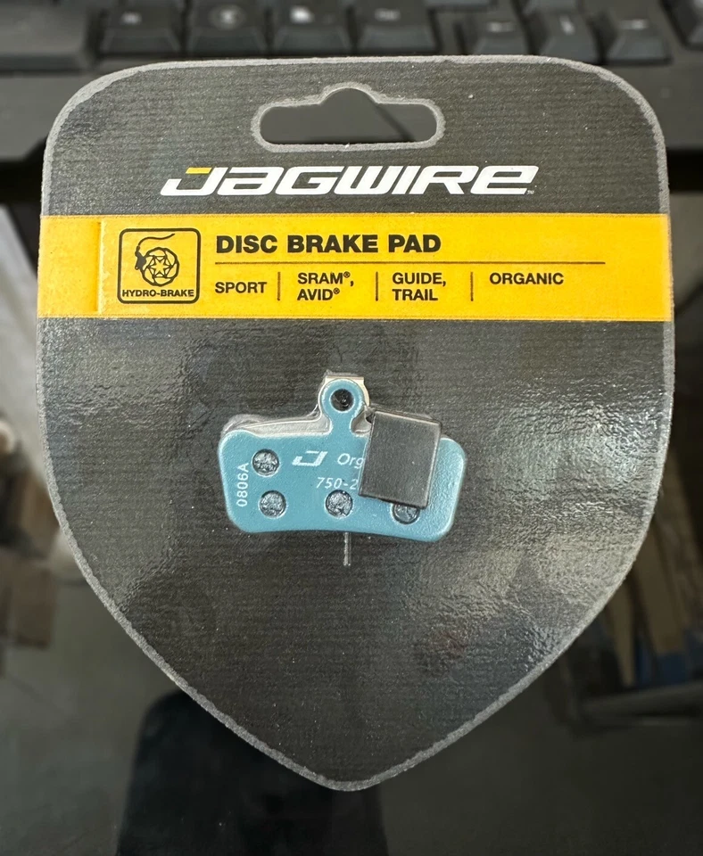 Pastilla de freno de disco JAGWIRE deportiva orgánica para guía SRAM, AVID TRAIL Foto 1 de 1