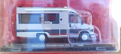 1/43 Camping Car Dethletts Globetrotter 86 Fiat Ducato Citroën C25 Peugeot J5 - Photo 1/4