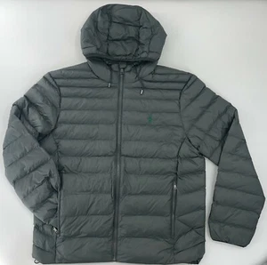 Polo Ralph Lauren Men's Lightweight Bleeker Hooded Jacket GREY NWT Free Shipping - Picture 1 of 4