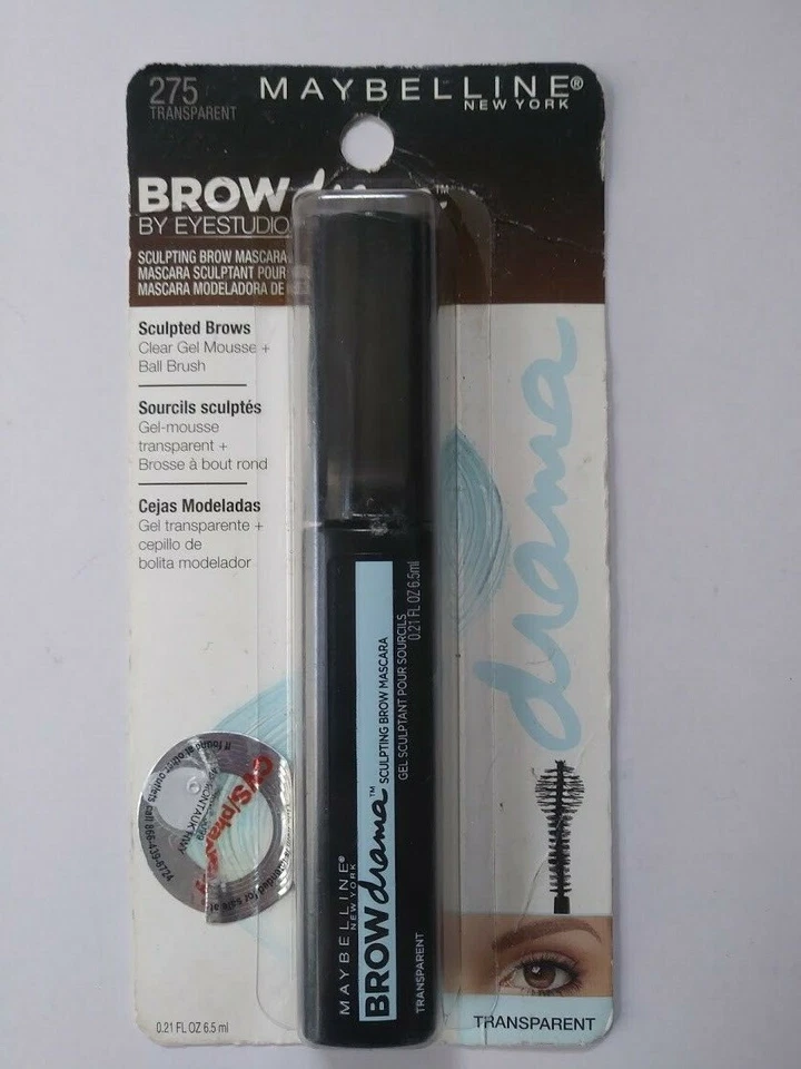 Maybelline Brow Drama Sculpting Clear GEL Mascara 275 Transparent