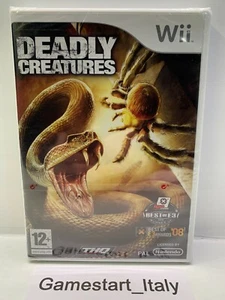 DEADLY CREATURES - NINTENDO WII - GIOCO NUOVO SIGILLATO PAL VERSION NEW SEALED - Picture 1 of 12