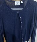 STUNNING ANTONI AND ALISON CARDIGAN BRAND NEW NO TAGS BLUE SHIMMER SIZE 14