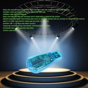 SIM-Kartenleser/-schreiber/-kopierer/-kloner/-backup Neu~ GSM/CDMA X8O0 - Zdjęcie 1 z 8