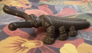 Antique Cast Iron Boot Jack. Beatle. 9" Long. Black. Stamped 669. - Picture 1 of 6