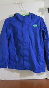 THE NORTH FACE ~ blaue Mesh gefütterte DRYVENT KAPUZE Nylon WINDBREAKER JACKE ~ Junge Large - Bild 1 von 6
