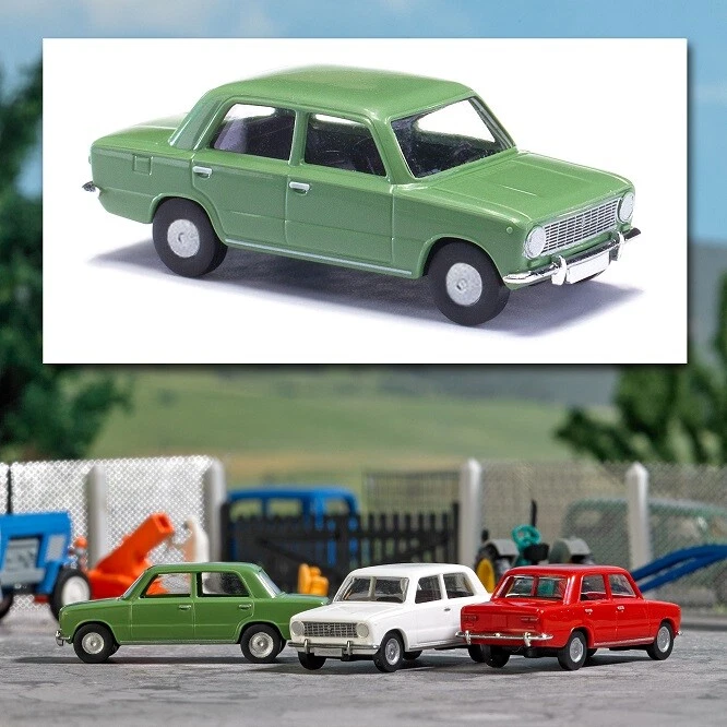 Busch 87002 - Spur TT - Lada 1200 grün - Neu - Bild 1 von 1