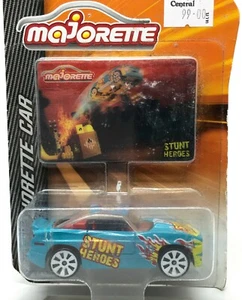 Majorette Stunt Heroes no.99 Light Blue 1/64 (3") in Package - Picture 1 of 4