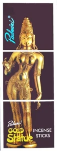 Padmini Gold Statue Hexa Incense Sticks 6 Packets 120 Sticks Prayer & Pooja - Picture 1 of 1