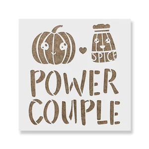 Fall Pumpkin Spice Stencil - Durable & Reusable Mylar Stencils - Picture 1 of 5