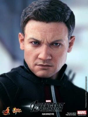 Hottoys 1/6 Scale The Avengers Hawkeye 1.0 Head Sculpt Figure for 12in. Body New - Imagem 1 de 2