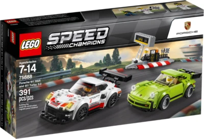 LEGO 75888 Speed Champions Porsche RSR & 911 Turbo *NEW Factory sealed box* - Image 1 of 2
