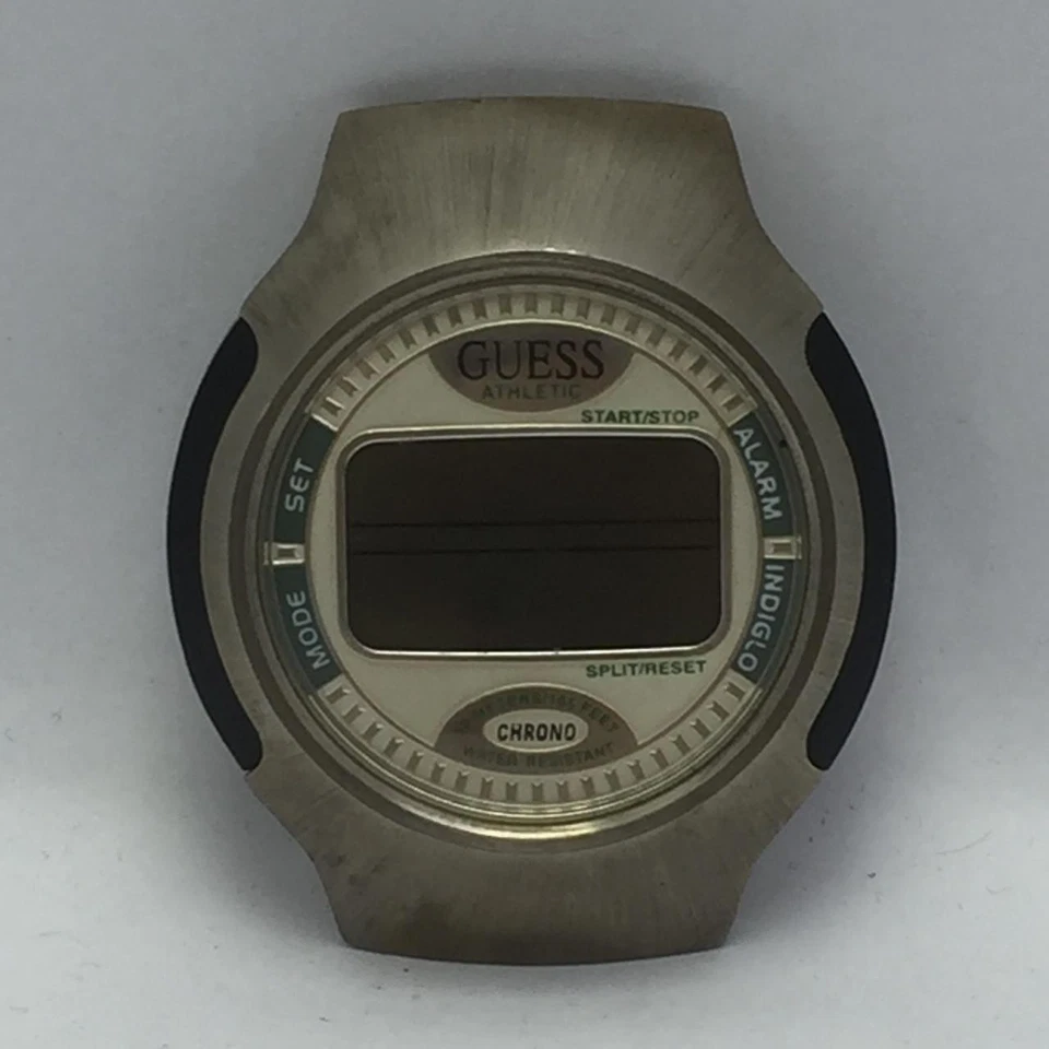 Reloj Guess Athletic Cronógrafo Digital Cuarzo Vintage para Piezas Foto 1 de 4