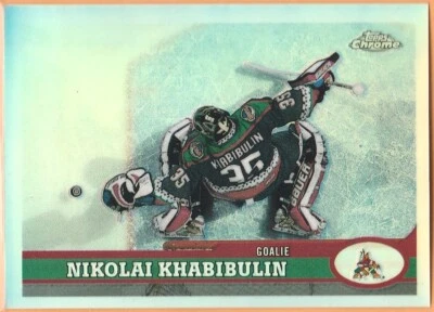 1999-00 TOPPS CHROME REFRACTORS NIKOLAI KHABIBULIN - Image 1 of 2