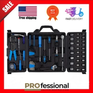 TOP QUALITY💥122 Piece Auto Tool Accessory Set Tool Kit Set Electric Tool Set - Picture 1 of 8