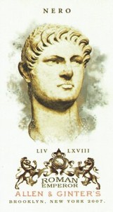 2007 Topps Allen & Ginter's Roman Emperors Mini   **YOU PICK**