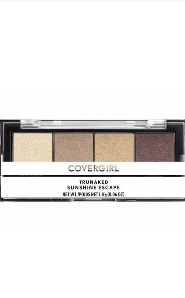 Covergirl Trunaked Quad Eyeshadow Palette Sunshine Escape 750
