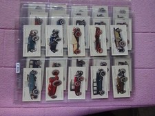 COMPLETE SET - LAMBERT AND BUTLER - MOTOR CARS 3 rd SERIES  GD